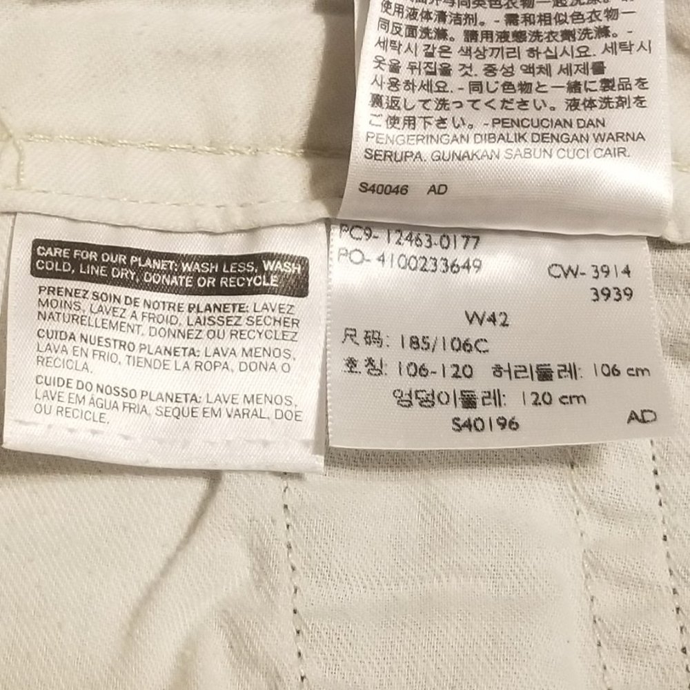 Levi size 42 men's denim shorts - Picture 7 of 7